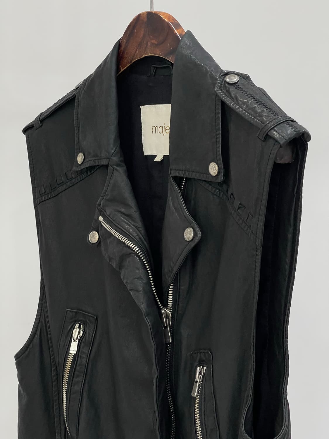 마쥬 양가죽 베스트 55 상품이미지4