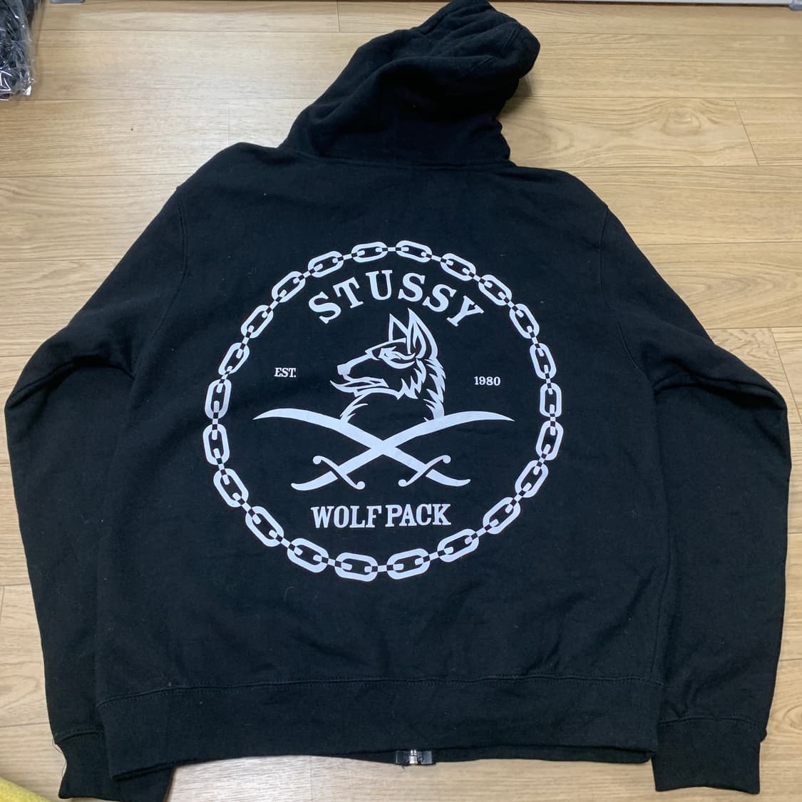 S)Stussy 스투시 울프팩 00's 후드집업 상품이미지2