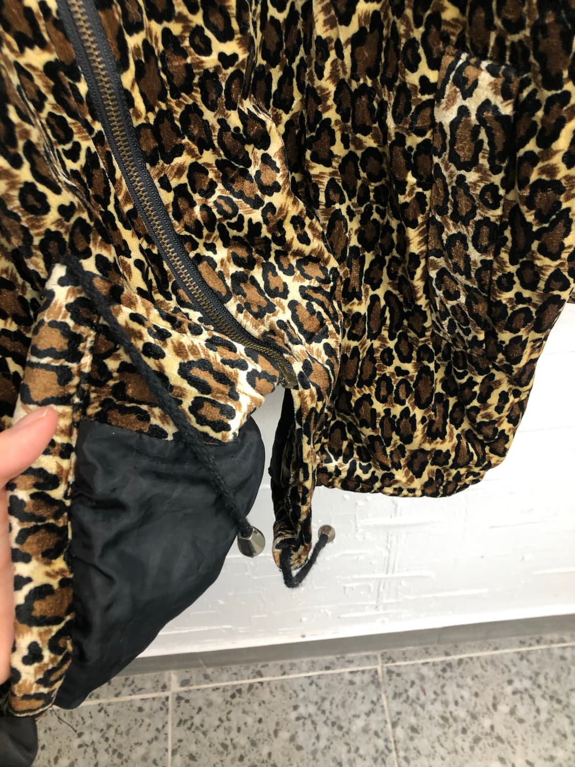 leopard velvet jumper 상품이미지7