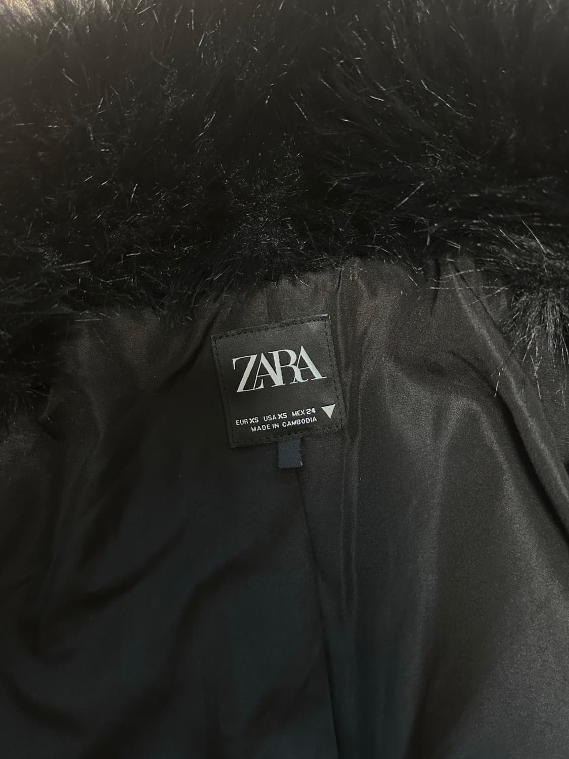 Zara 자라 숏 퍼 자켓 상품이미지2