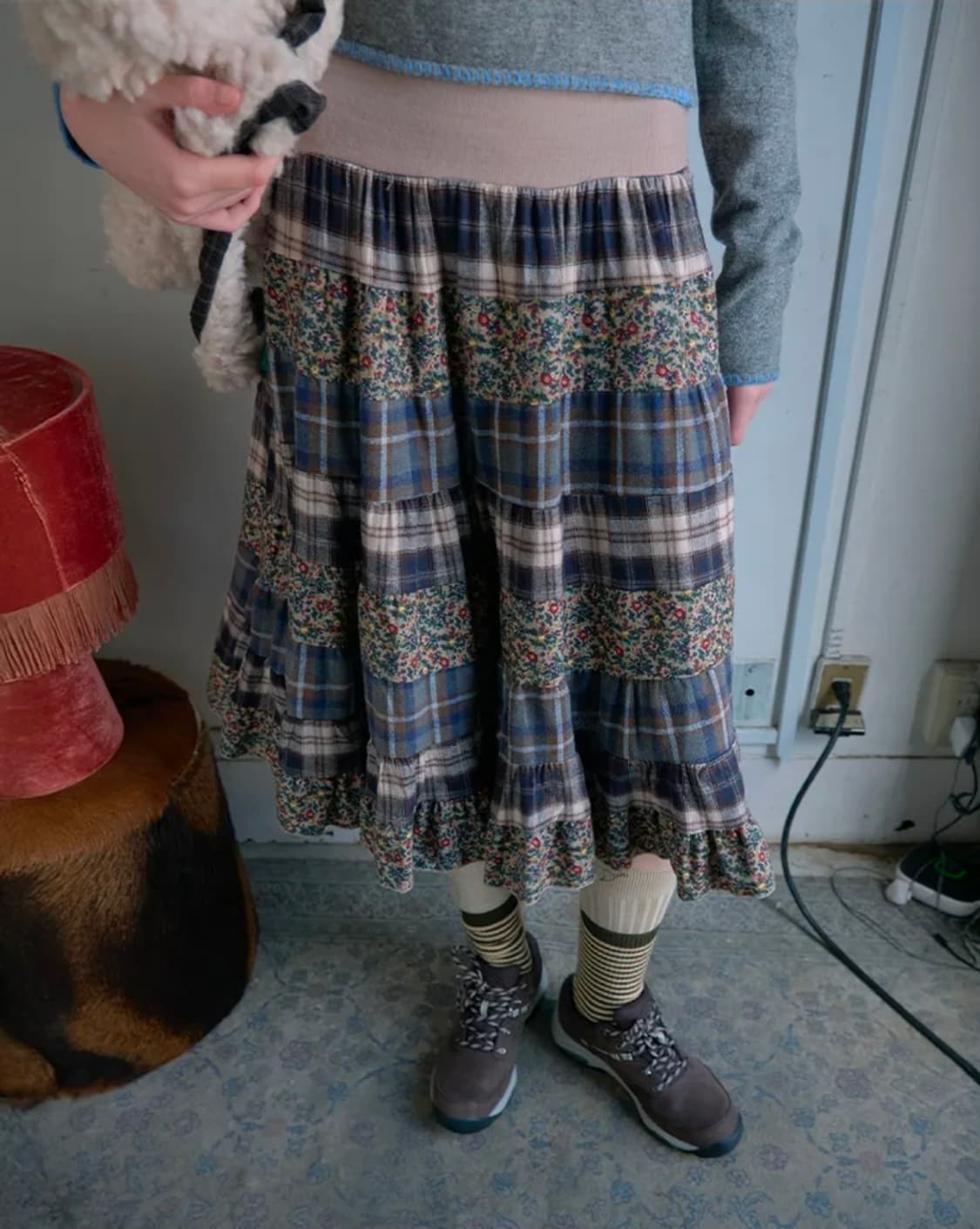 노컨텐츠 멀티웨이 튜브 스커트 베이지 상품이미지1