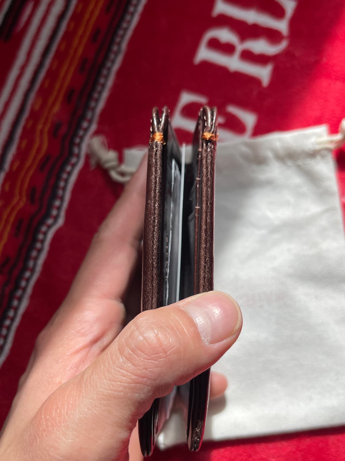 오일브라운 소가죽지갑 상품이미지8