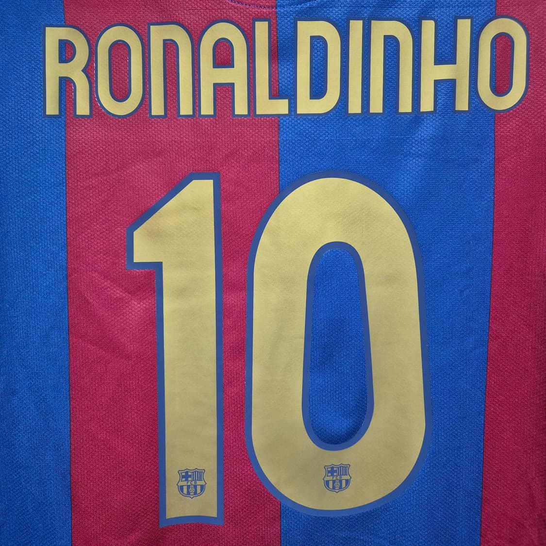 06/07 바르셀로나 호나우지뉴 M (긴팔) 상품이미지2