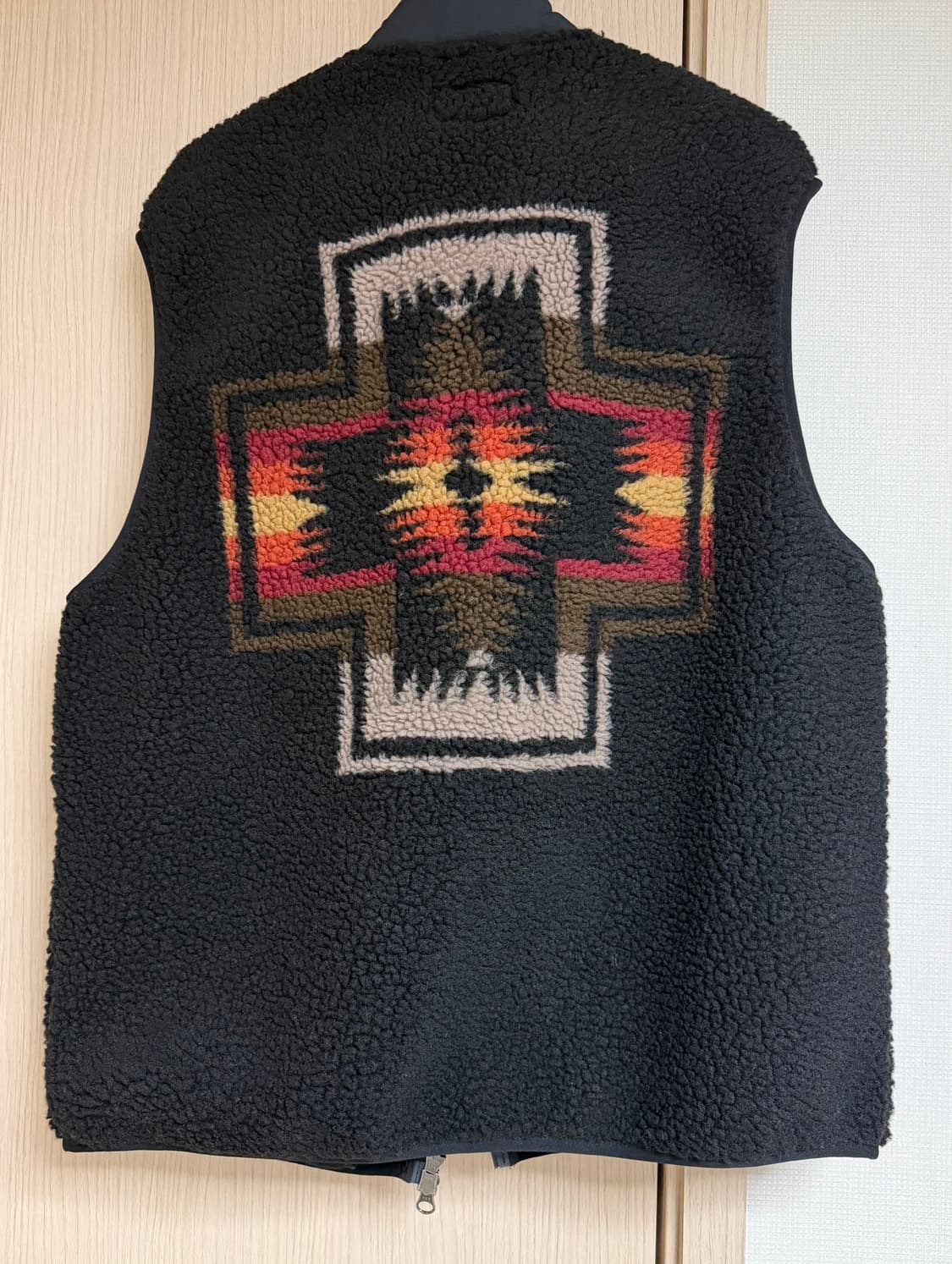 펜들턴 / PWM 스탠드 플리스 배스트 나바호 블랙 / L 상품이미지5