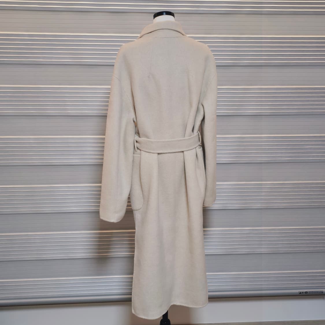 핸드메이드아이보리 롱코트 상품이미지6