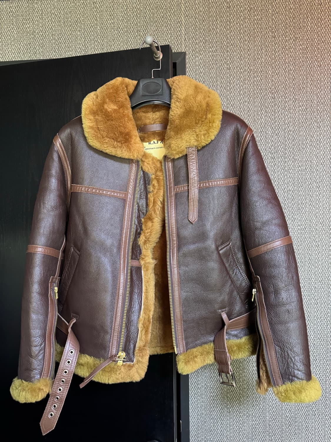 Morgan 무스탕 IRVIN 자켓  / 아비렉스,쇼트,맥코이 계열 상품이미지9