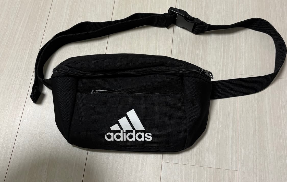 아디다스 블랙 웨이스트백 힙색 상품이미지1