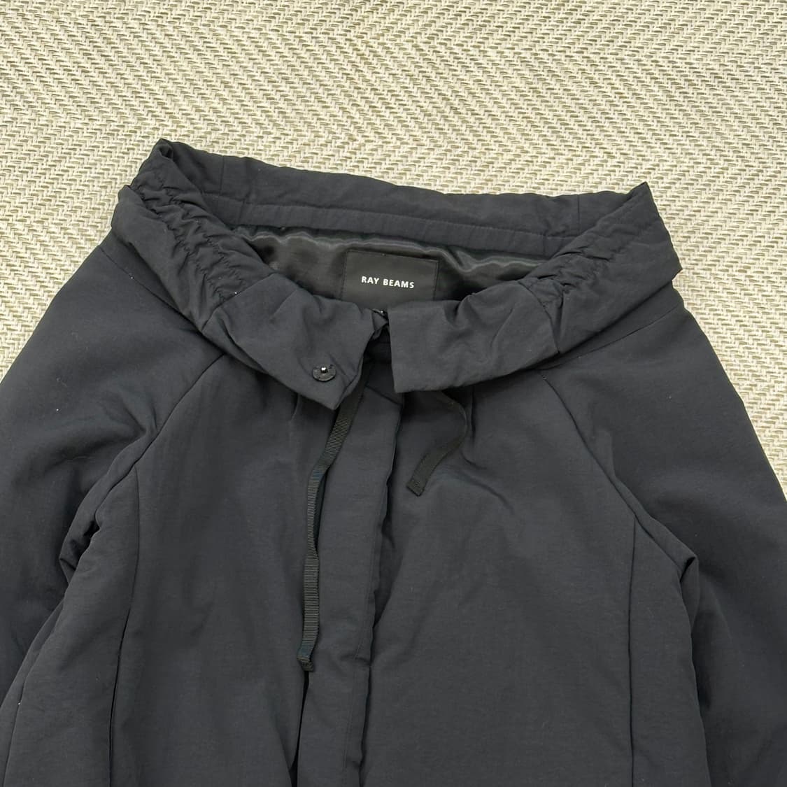 빔스 미니멀 크롭 패딩 r2938 상품이미지3