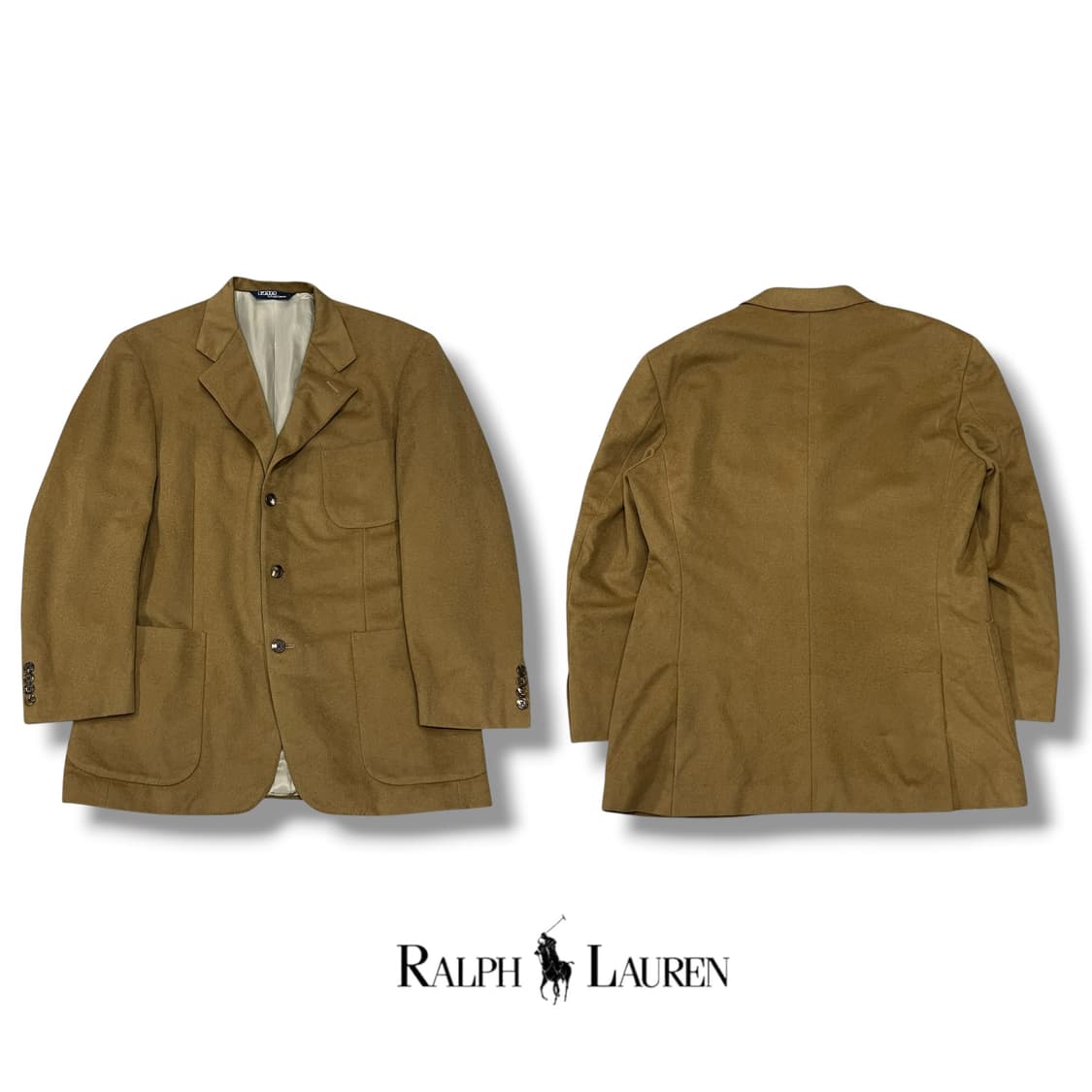 폴로 랄프로렌 베이지 울자켓 s08602 상품이미지1