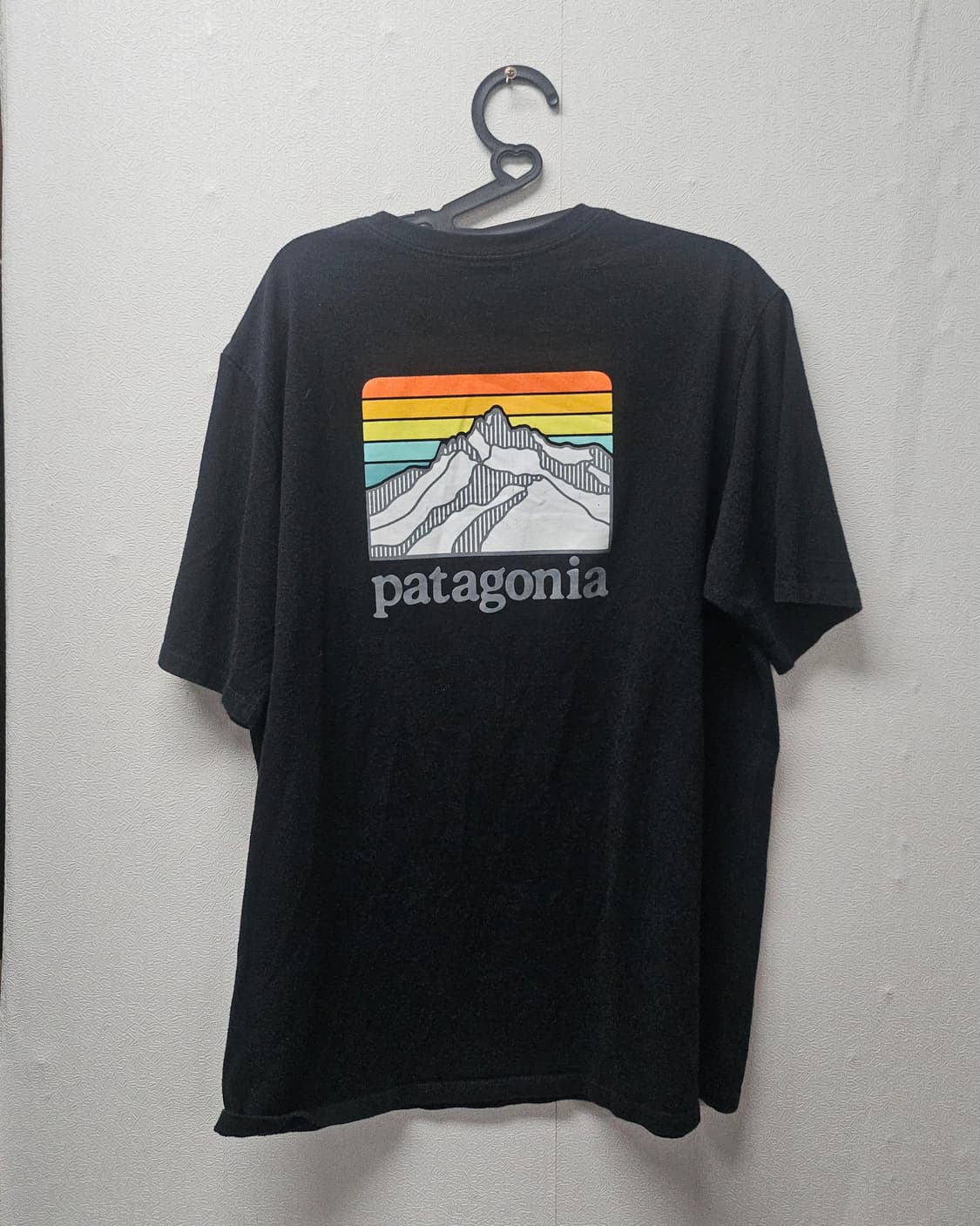 파타고니아 포켓 반팔 티셔츠 블랙 M 상품이미지1