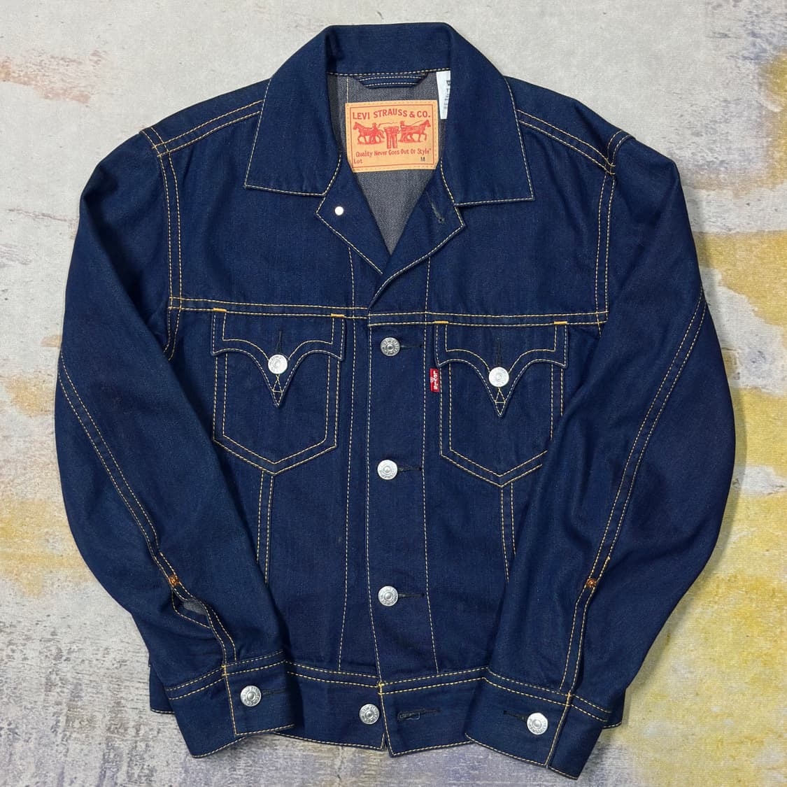 리바이스 type1 데님 트러커자켓 m 상품이미지1