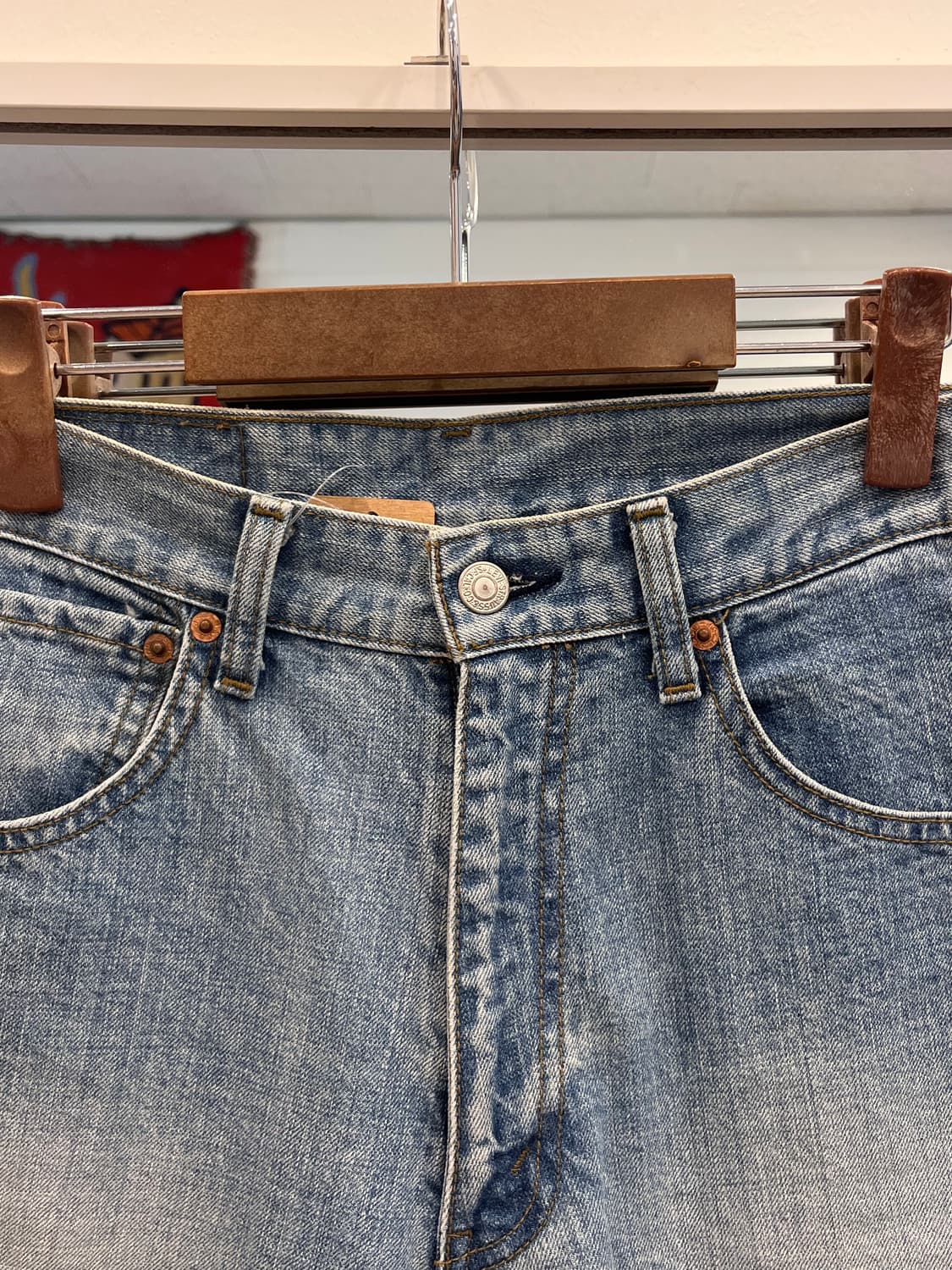 00s Levis 리바이스 534 컷오프 데님 쇼츠 팬츠 (30inch) 상품이미지2