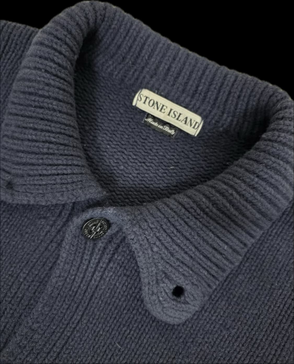 96’s 스톤아일랜드 다크 네이비 가디건 상품이미지2