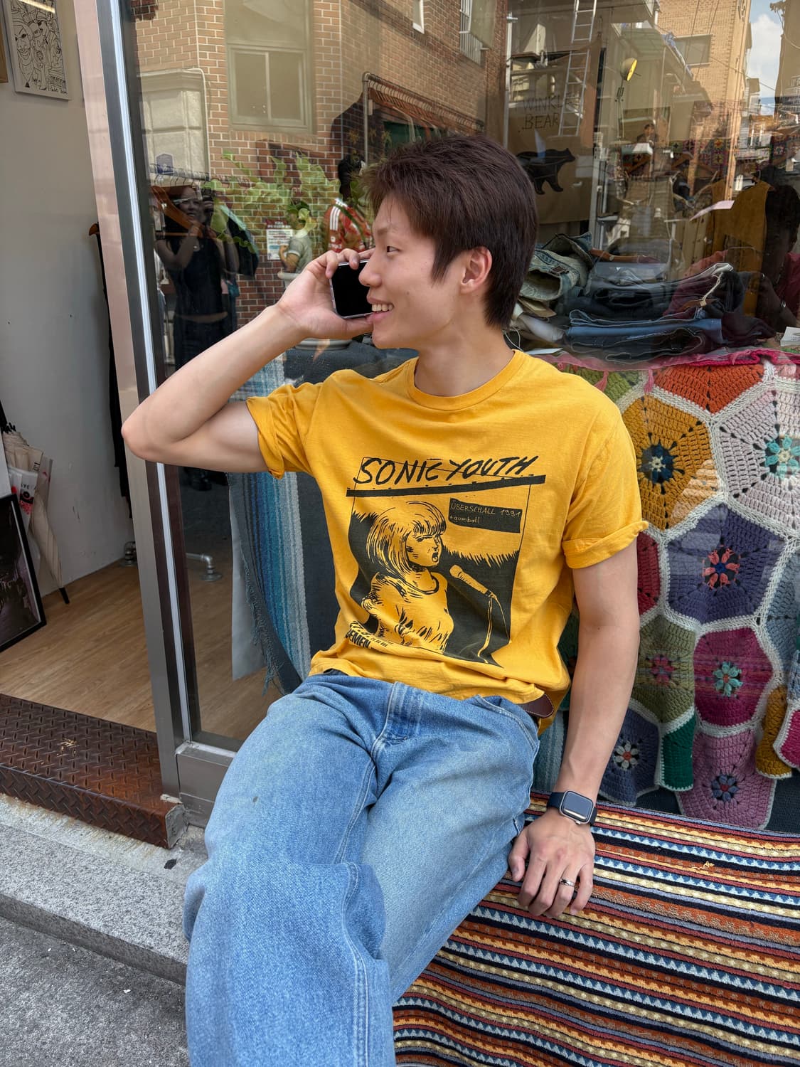Hysteric Glamour × Sonic Youth Concert T 상품이미지2