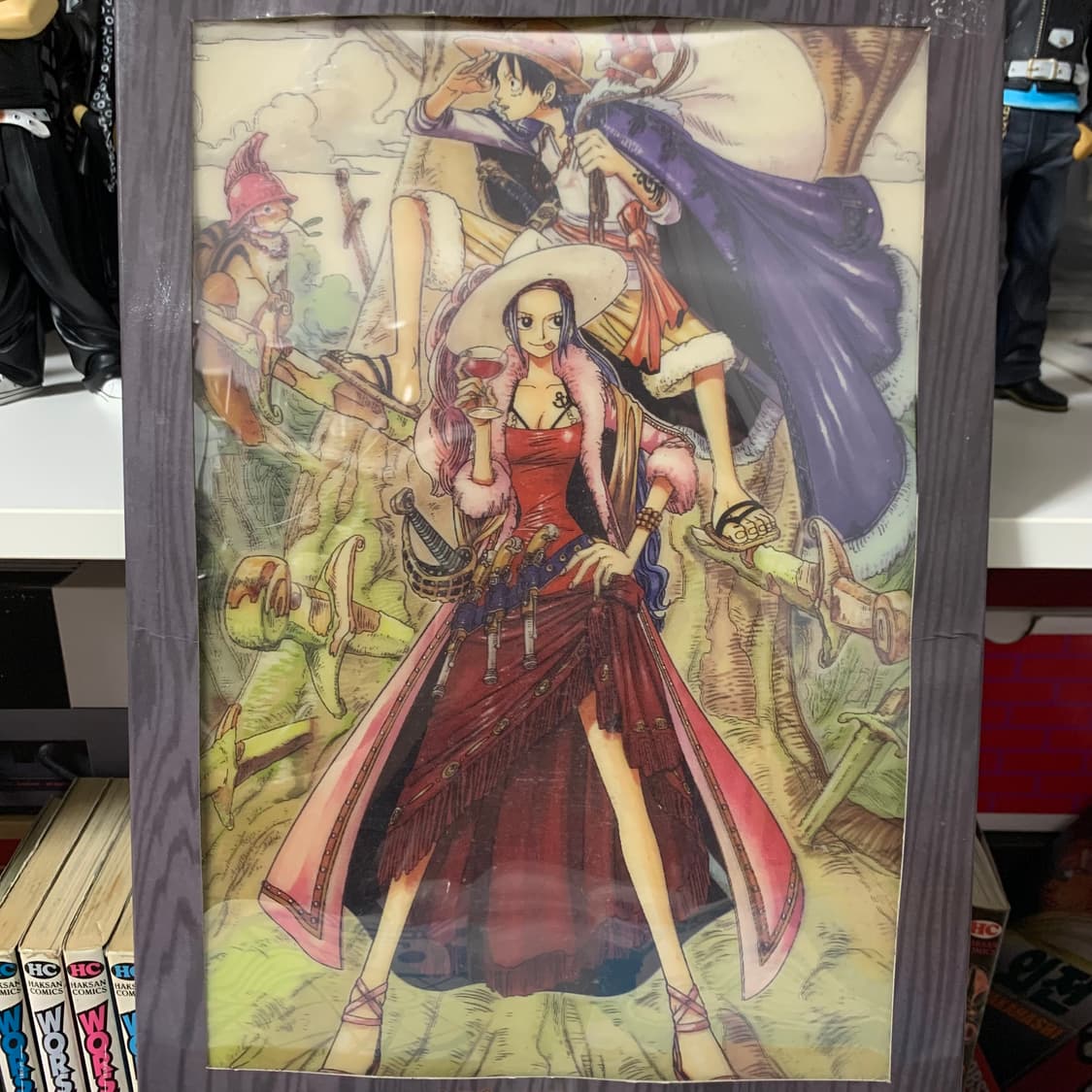 🏴‍☠️원피스 비비 입체액자+로그 컬렉선 악세사리 상품이미지2