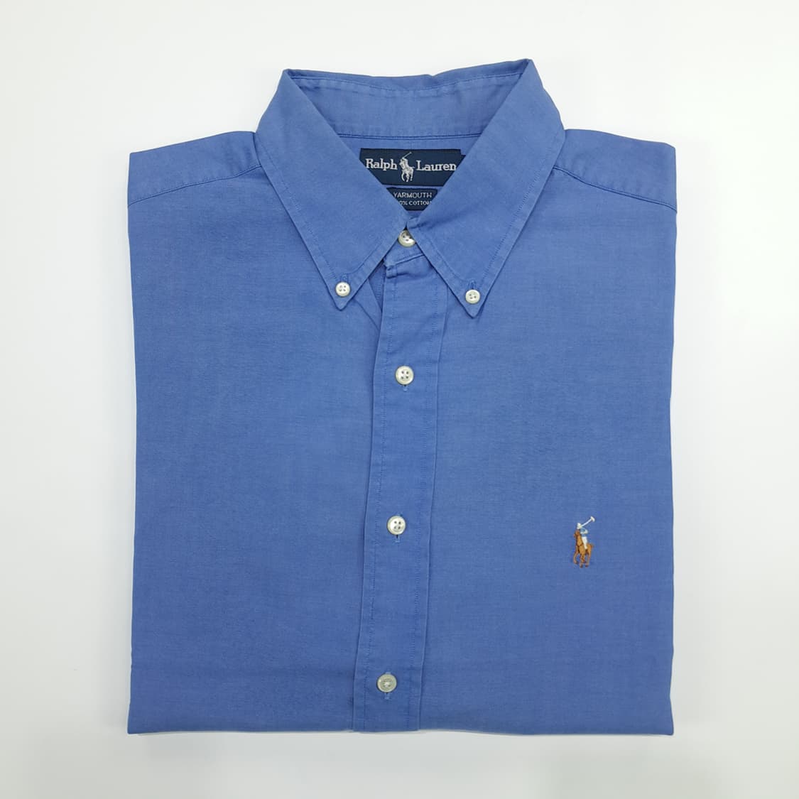 Co977 XL 폴로 랄프로렌 블루 긴팔 셔츠 남방 상품이미지8