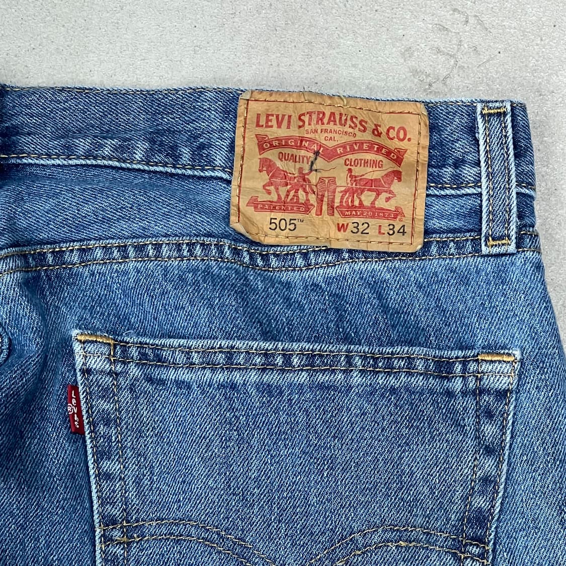리바이스 505 데님팬츠 s09381 상품이미지5