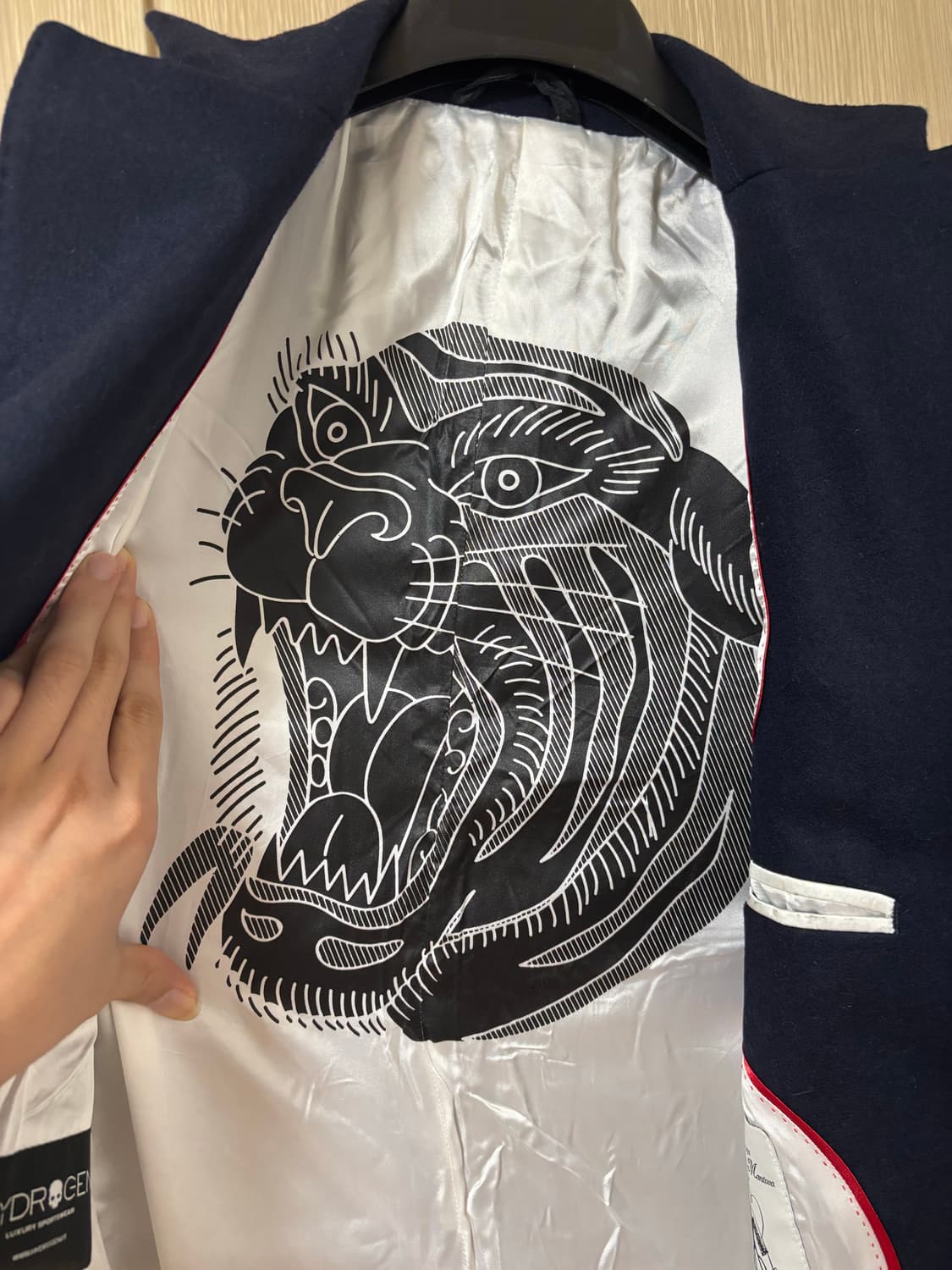 루이지비앙키만토바x 하이드로겐 네이비 코트 상품이미지3