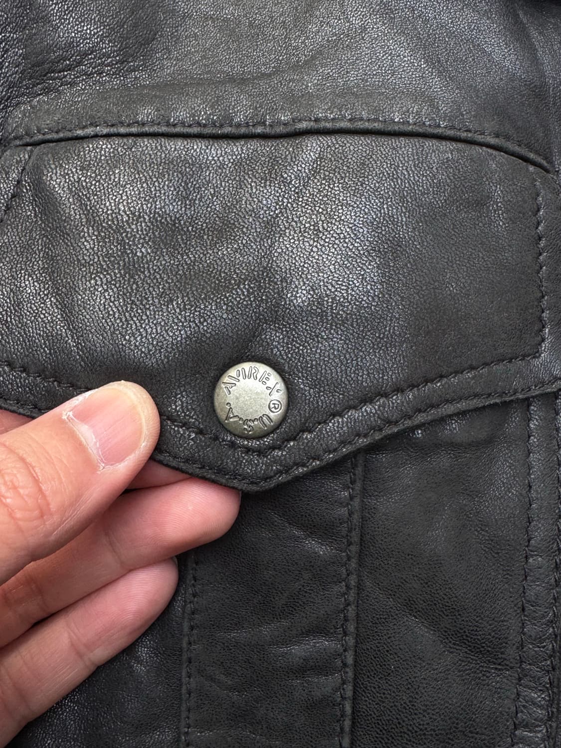 아비렉스 양가죽 투웨이 라이더자켓  상품이미지5