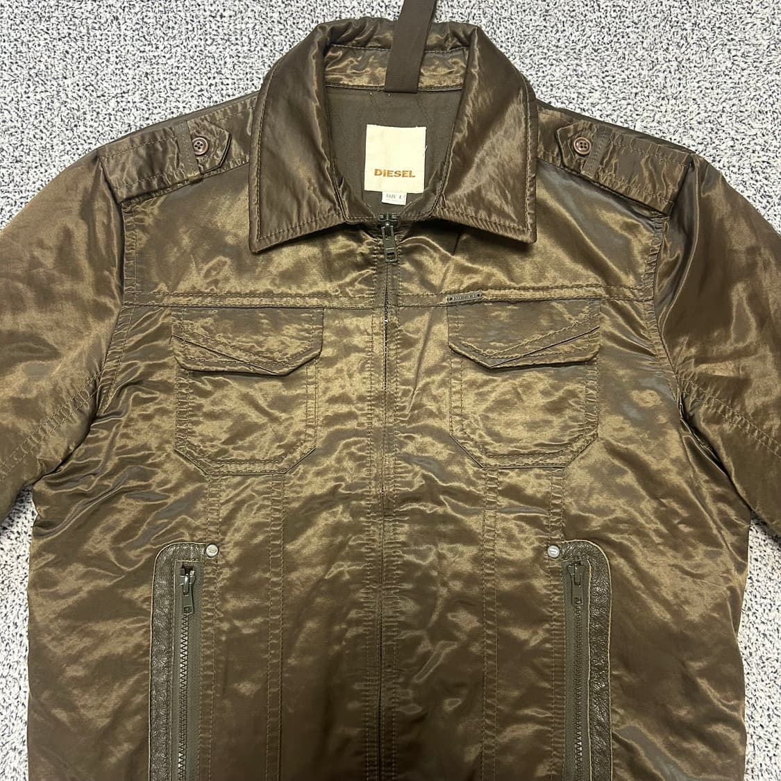 Diesel Metallic Nylon Jacket. 상품이미지3