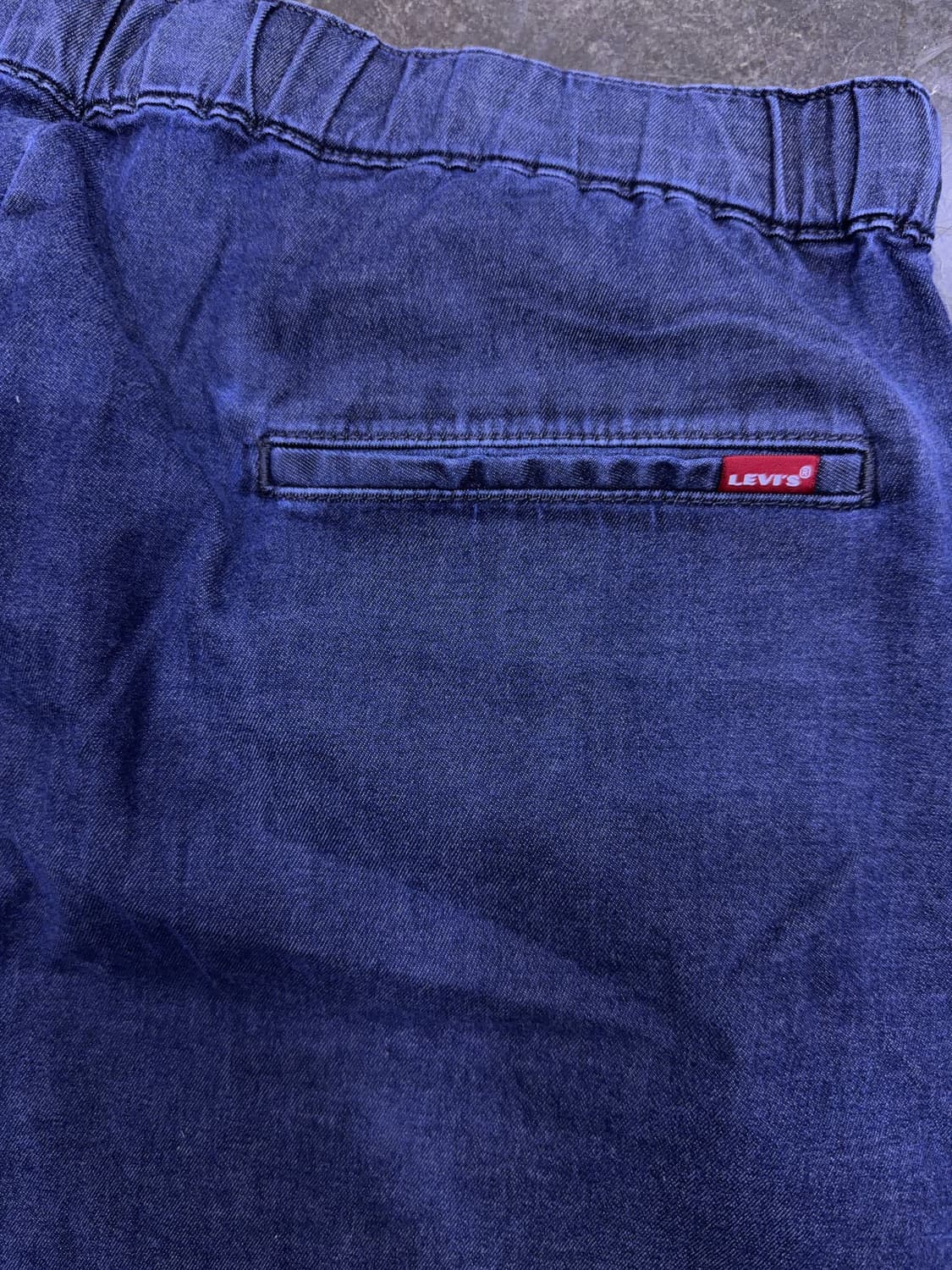 리바이스 프리미엄 데님 허리밴깅 벨트 루즈 조거 데님팬츠 32 상품이미지9