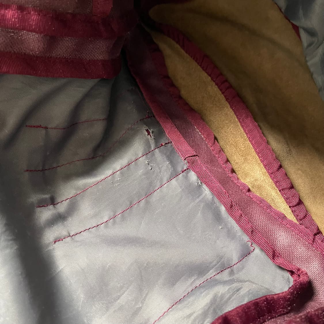 잔스포츠 빈티지 버건디 라이트팩 백팩 저렴이 가방 상품이미지8