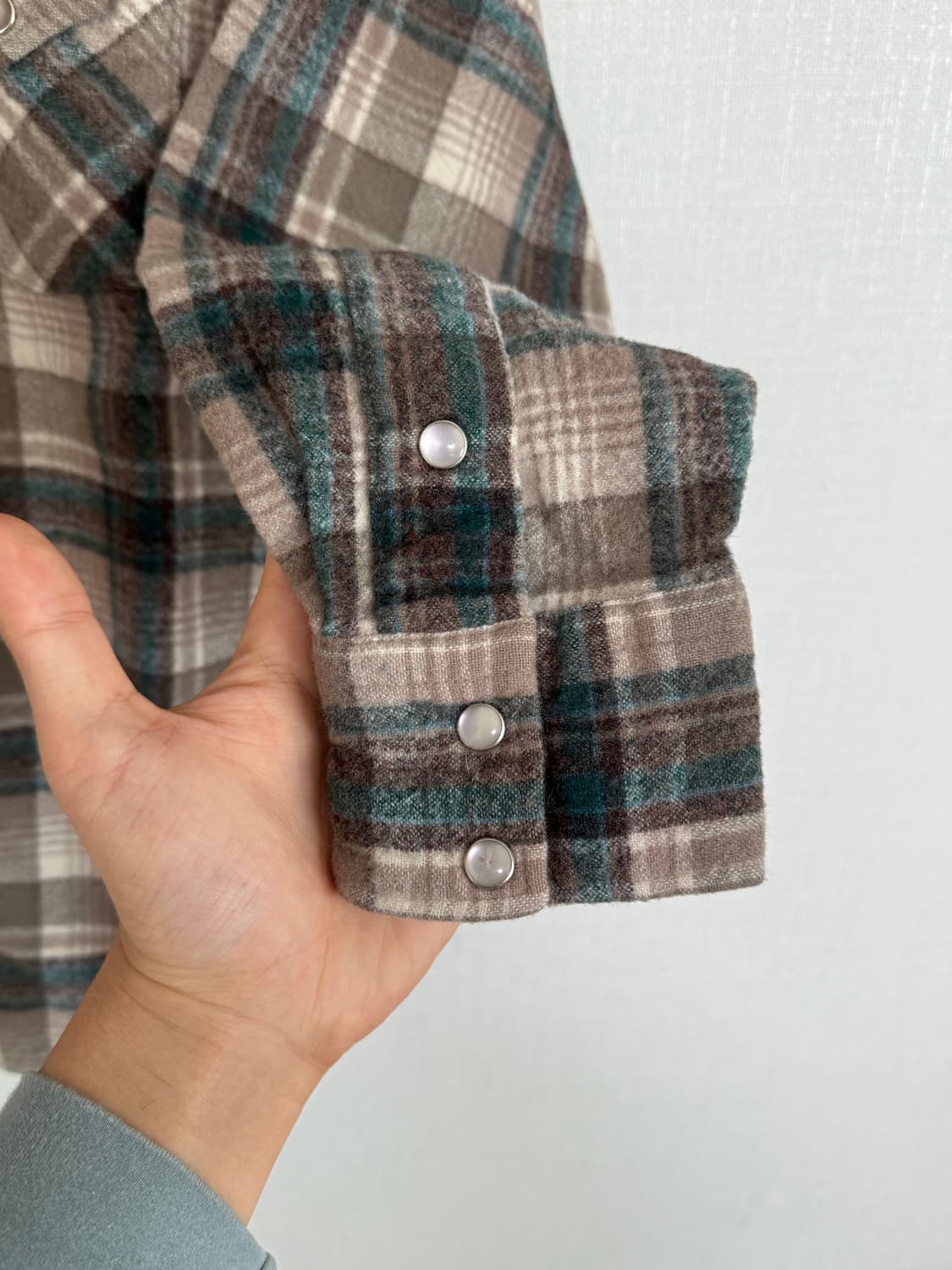 60~70s 펜들턴 울 웨스턴셔츠 usa 상품이미지3