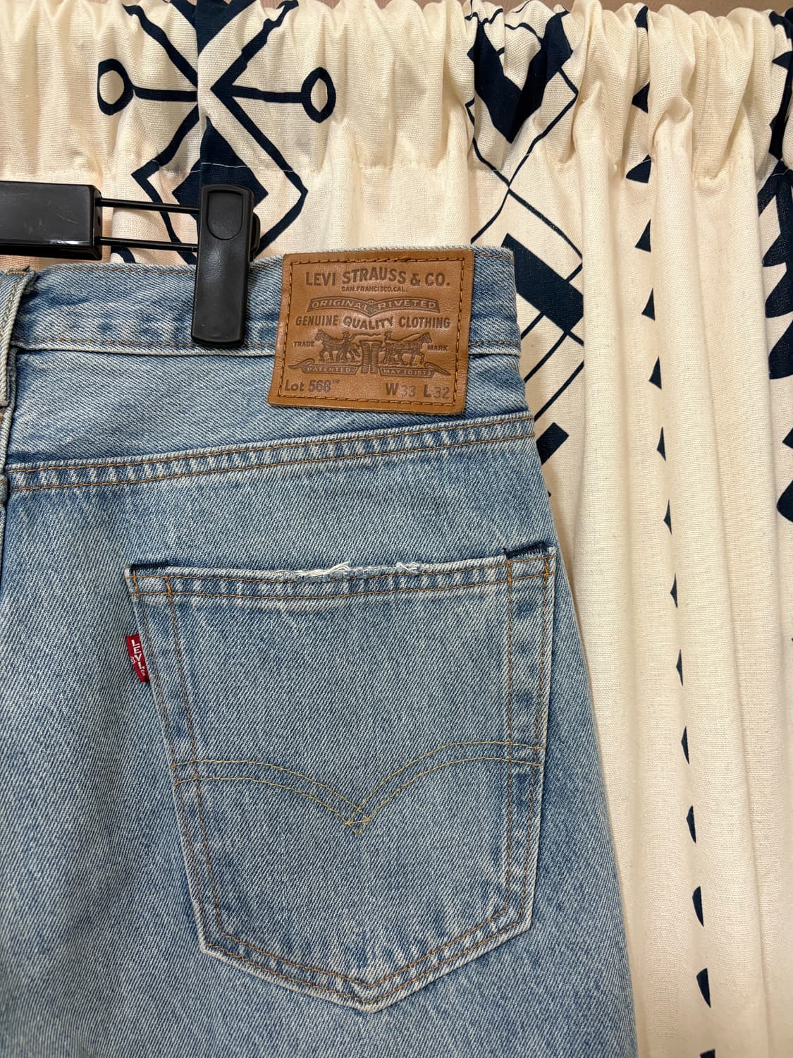 리바이스 / 리바이스 568 루즈 스트레이트 핏 데님 상품이미지5