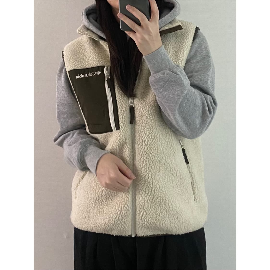 콜롬비아 후리스 조끼 상품이미지1