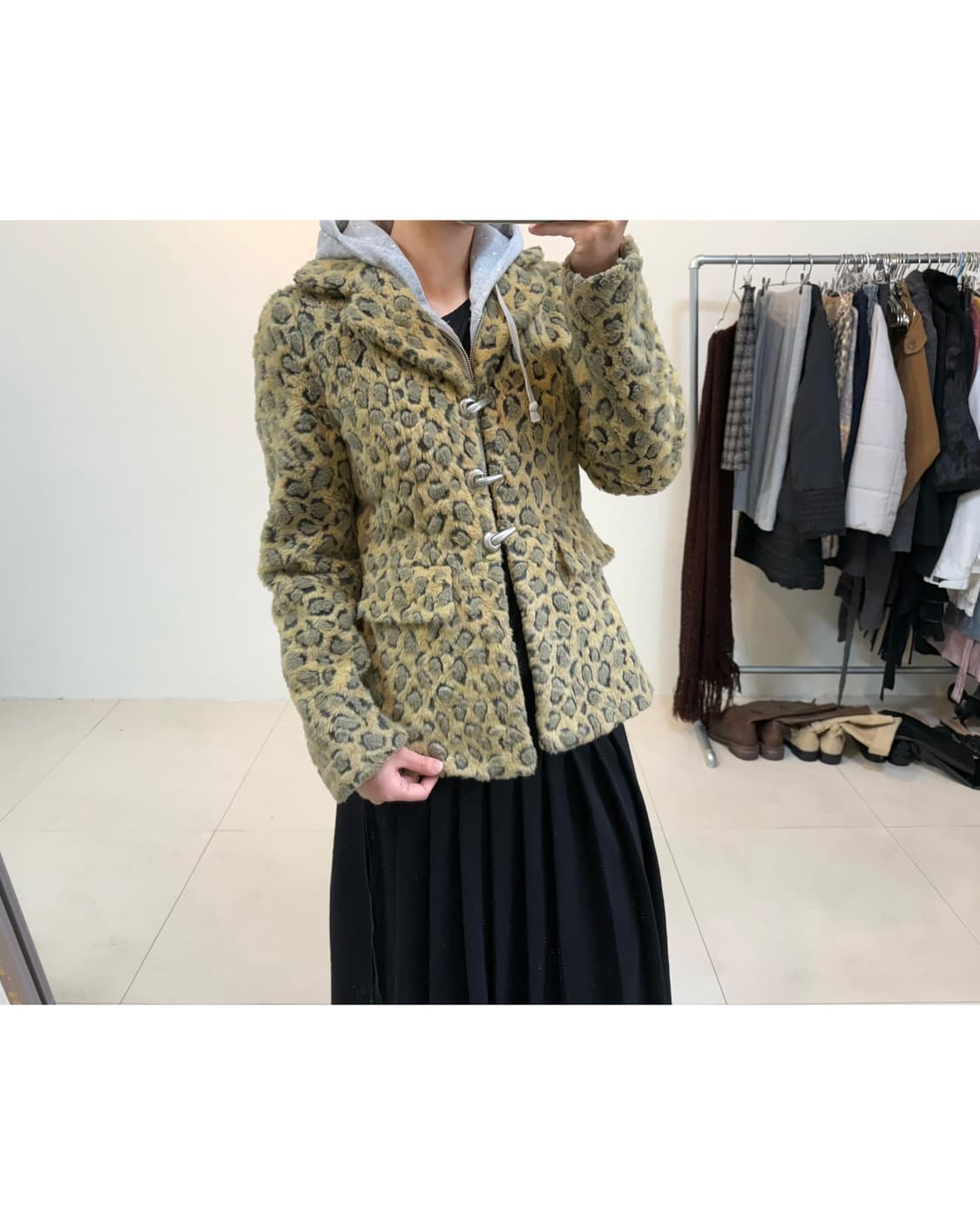 빈티지 에코퍼 자켓 상품이미지10