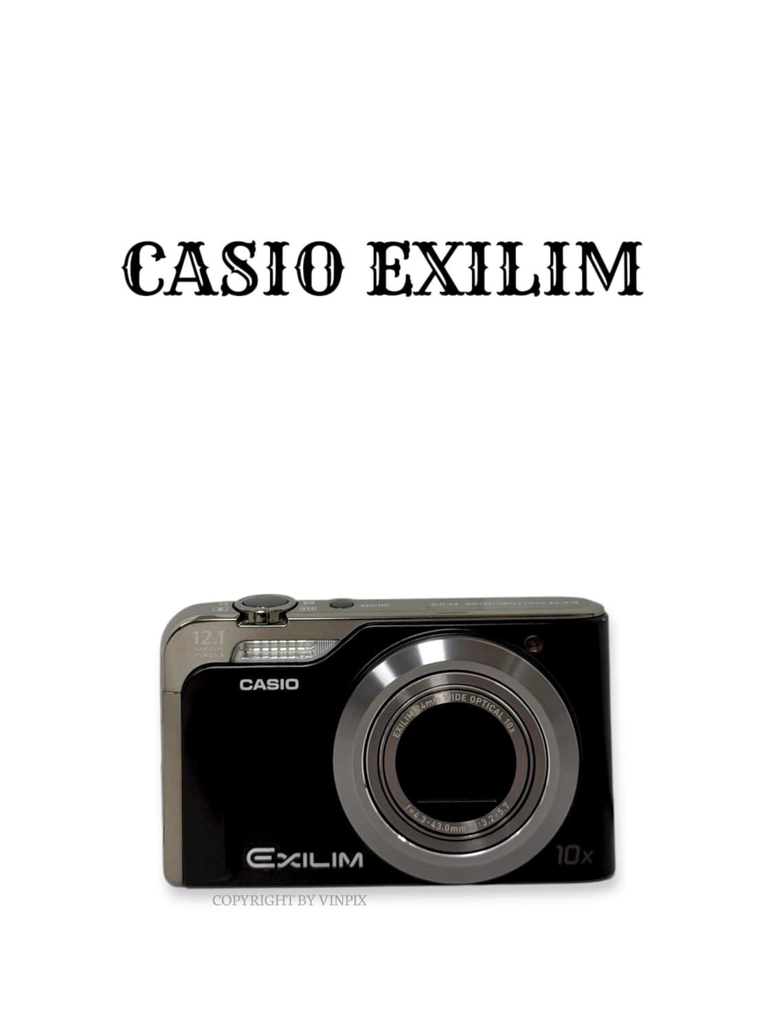 카시오 엑슬림 H10 (casio h10) 빈티지 디지털 카메라 디카 상품이미지1