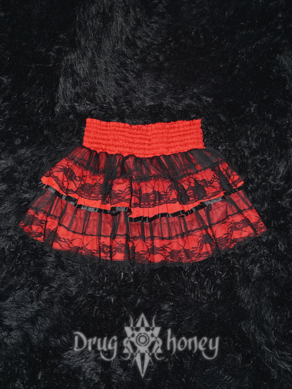 (drug honey) goth punk skirt  상품이미지4