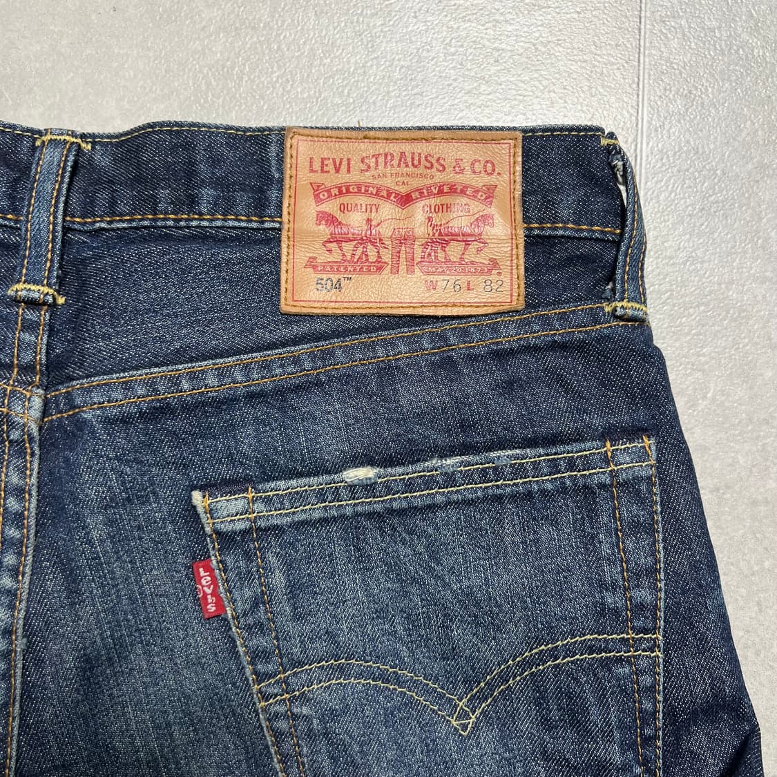 [30] 리바이스 504 데님 청바지 W76 L82 상품이미지1