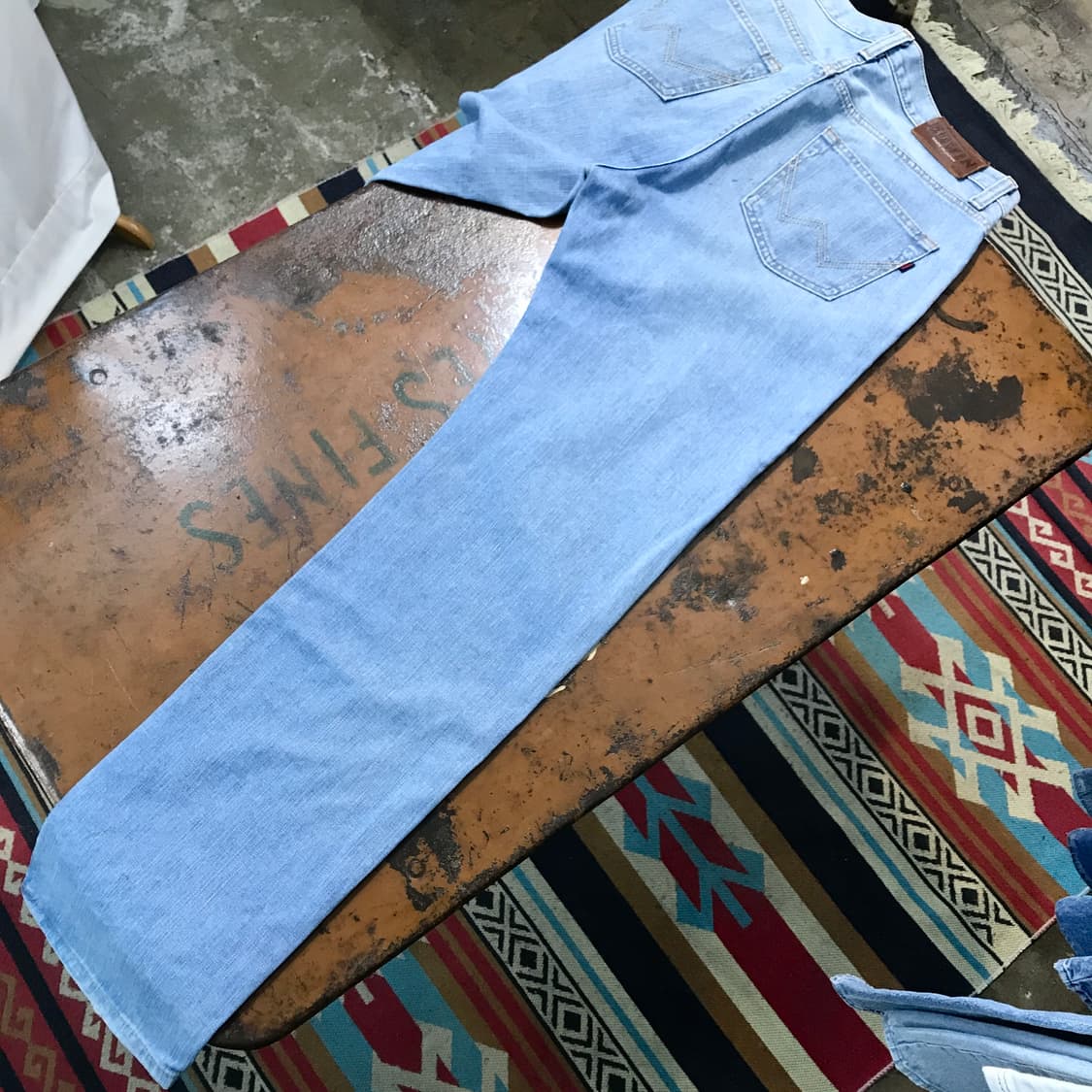 Japan 에드윈 403 연중청 데님 팬츠 허리 34 35  상품이미지3