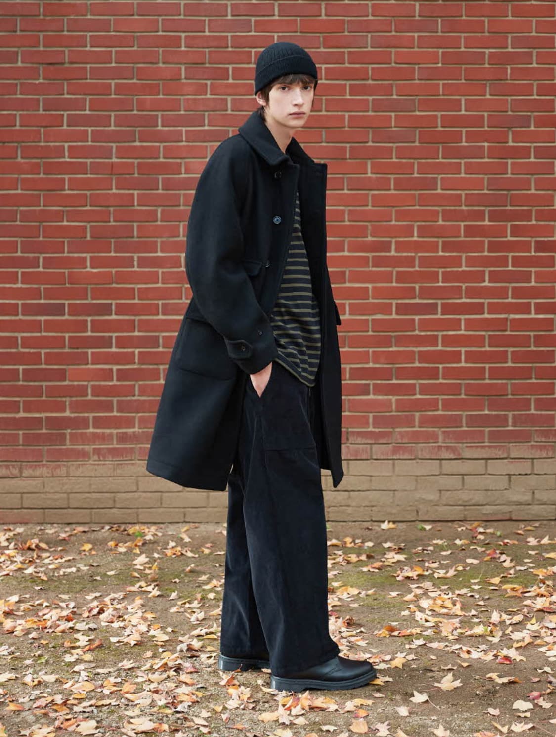 미니멀프로젝트 울 발마칸 트래블러 코트 블랙 상품이미지4