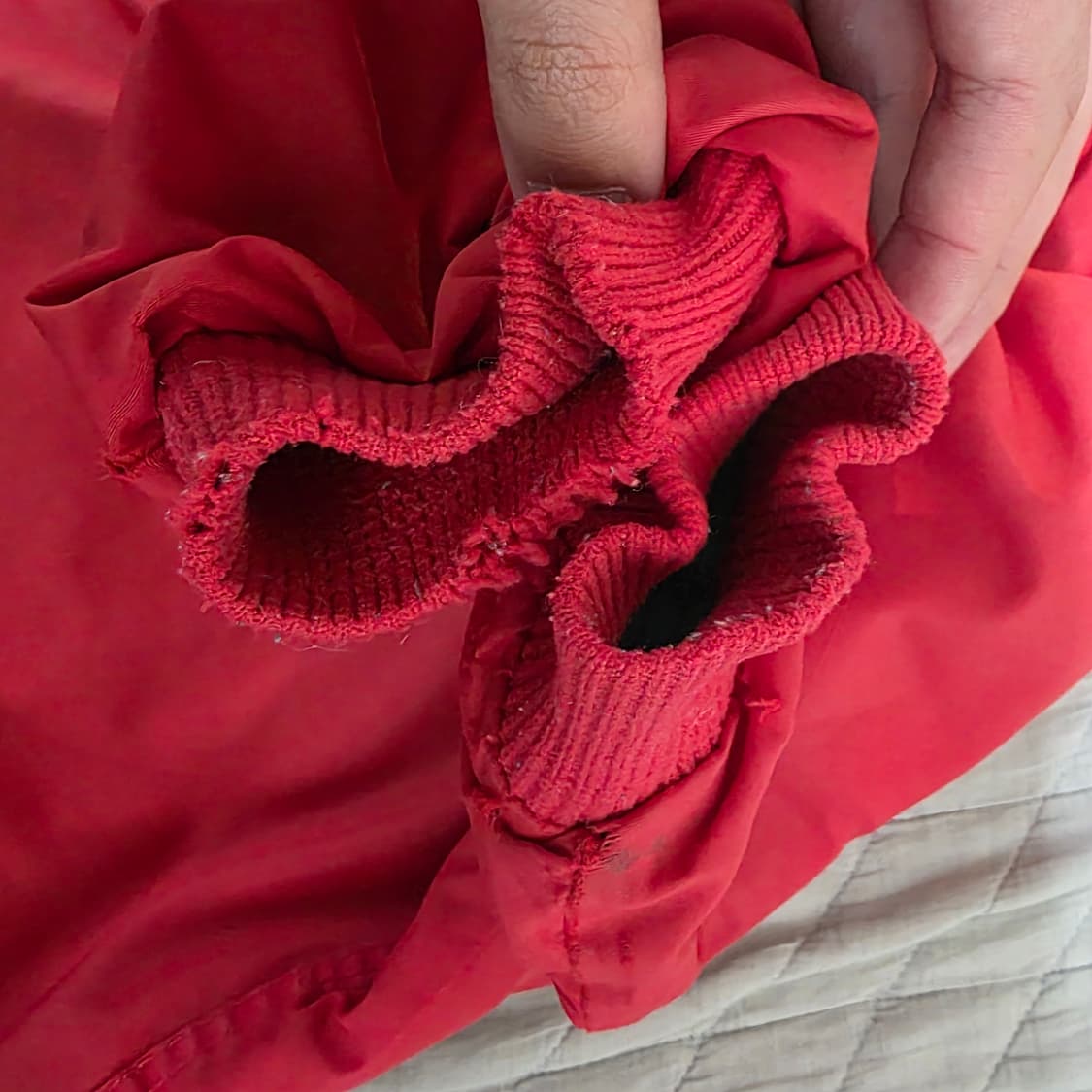 [L] 90s 빈티지 USA 파타고니아 신칠라 쉴드 레드 자켓 트래쉬드 상품이미지8