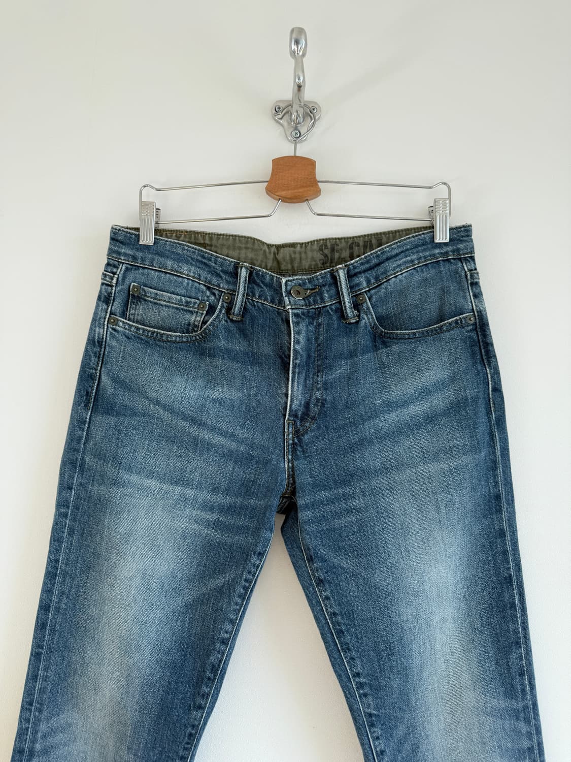 리바이스(Levi's) 511 블랭크 탭 데님 팬츠(TALON ZIP) 상품이미지2