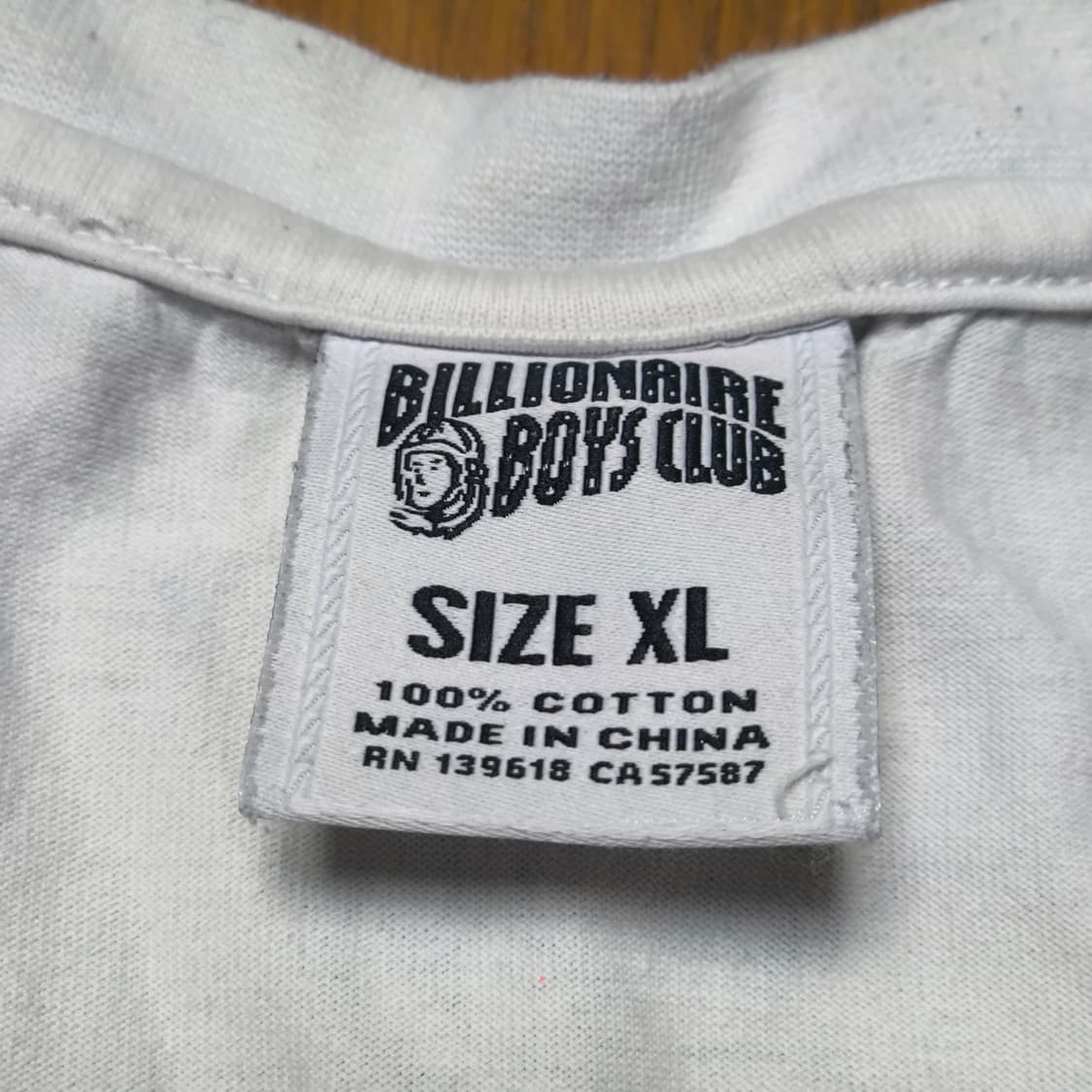 [XL] 빌리어네어 보이즈 클럽 화이트 티셔츠 상품이미지4