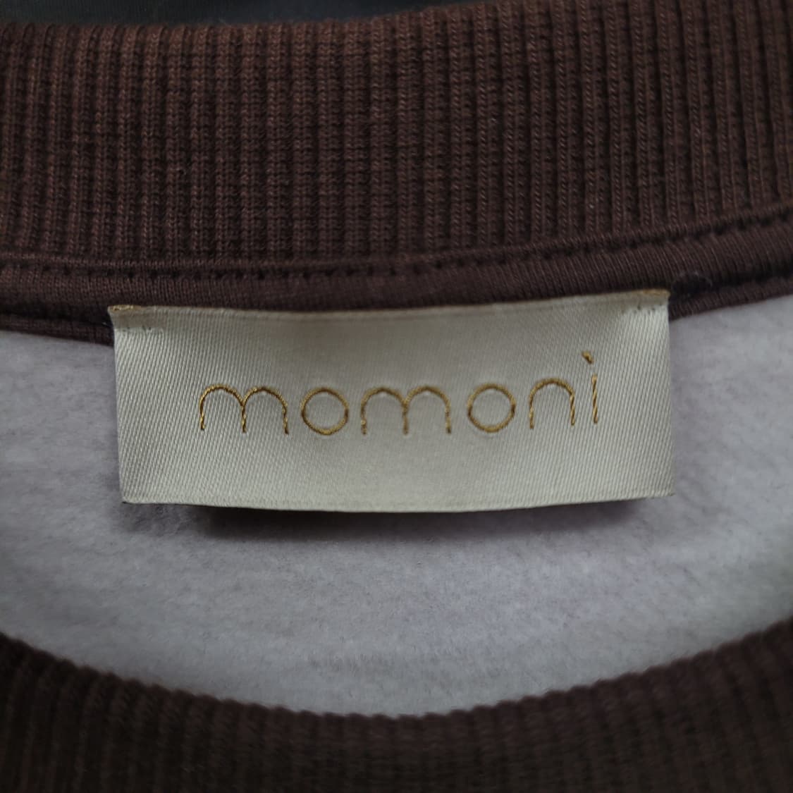 momoni 모모니 타이다이 퍼프 숄더 롱슬리브 스웨터 셔츠 상품이미지4