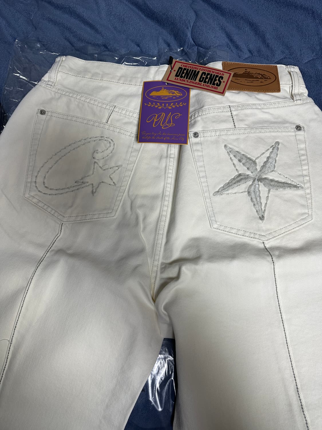 코르테즈 반팔 탱크탑 데님 팬츠 상품이미지9