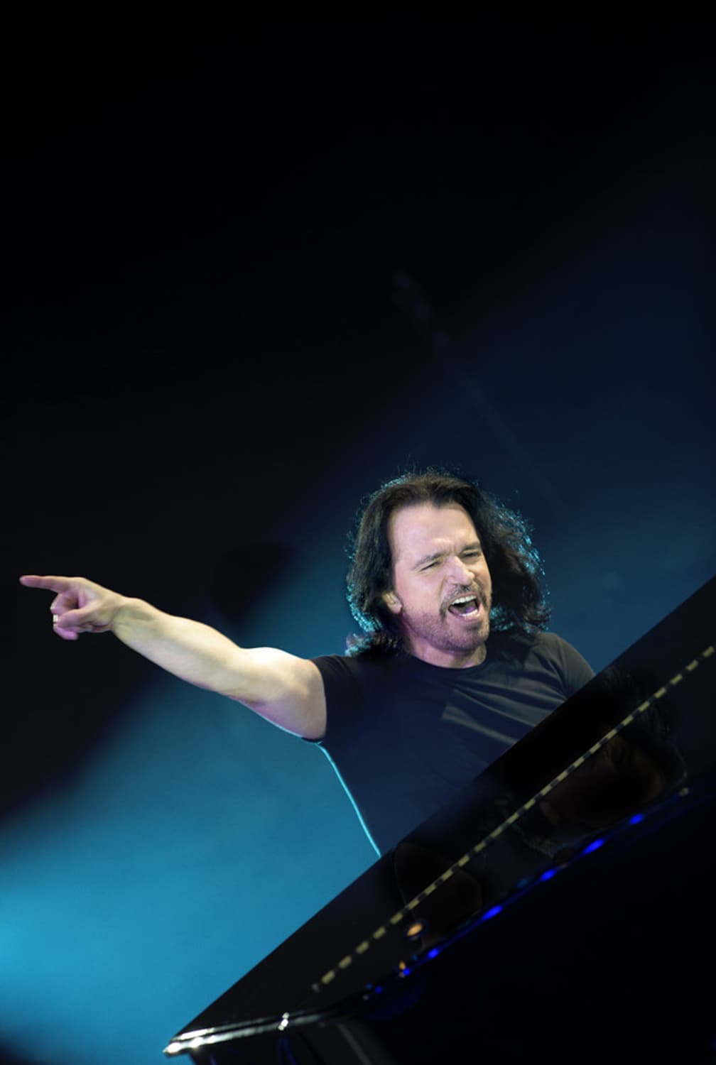 빈티지 00s 야니 YANNI LIVE 라이브 월드 투어티 M 상품이미지8