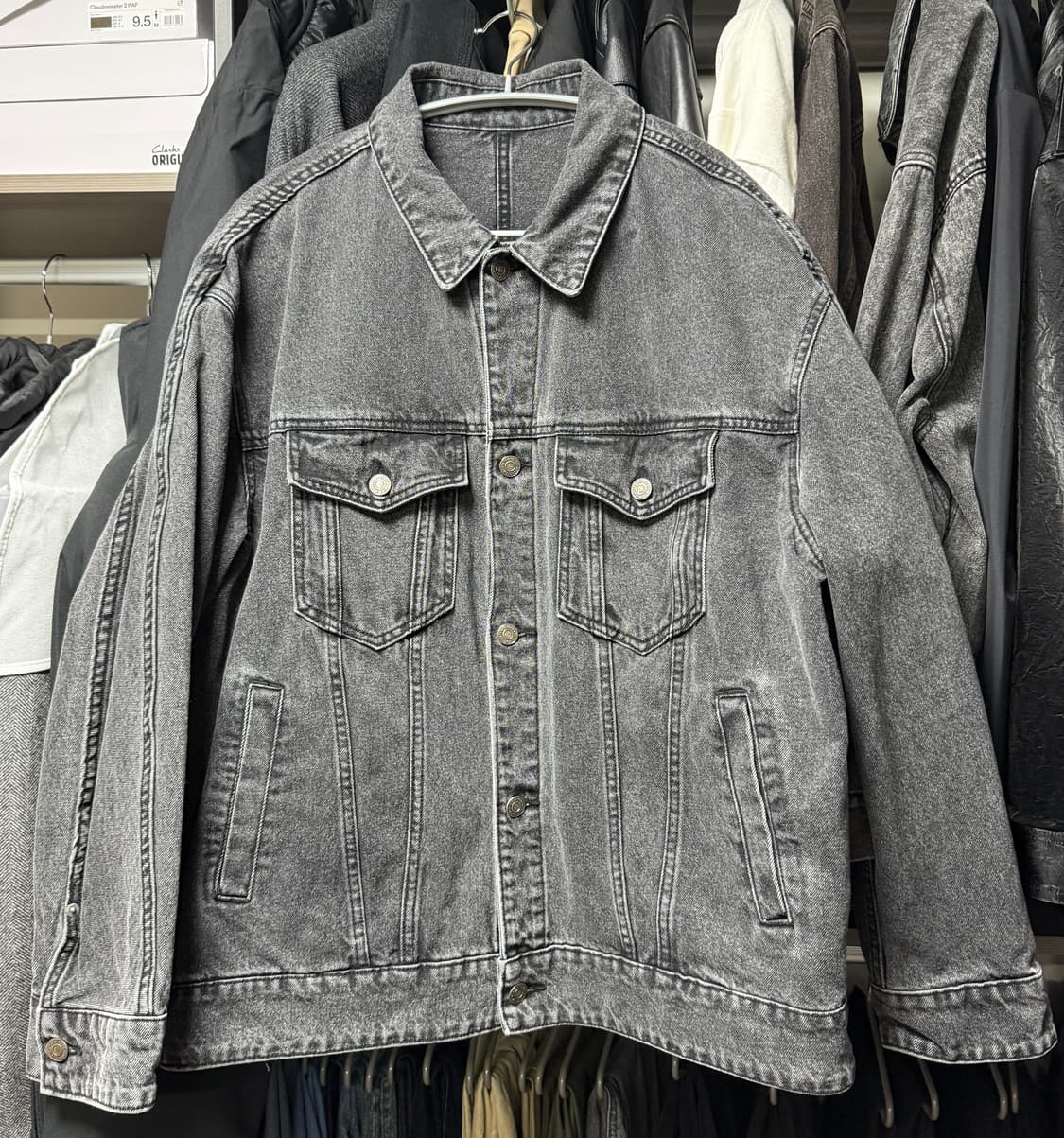 시스템 옴므 흑청자켓 상품이미지1