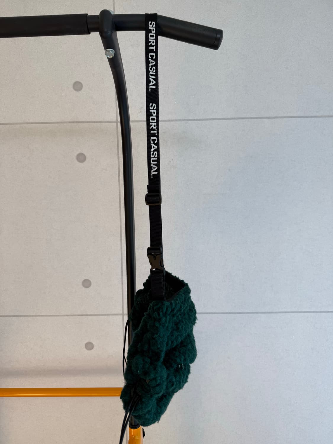 헤리티지플로스 울 플리스 워머 백 그린 상품이미지1