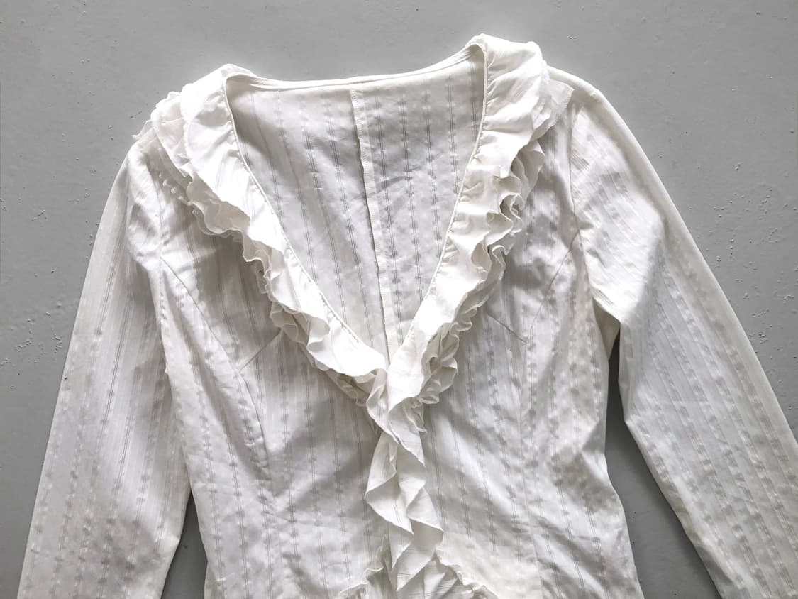 frill crop blouse 상품이미지3
