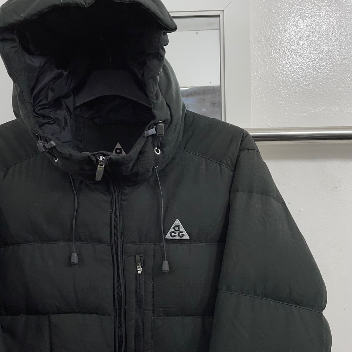 나이키 ACG 구스다운 후드패딩 M 상품이미지3