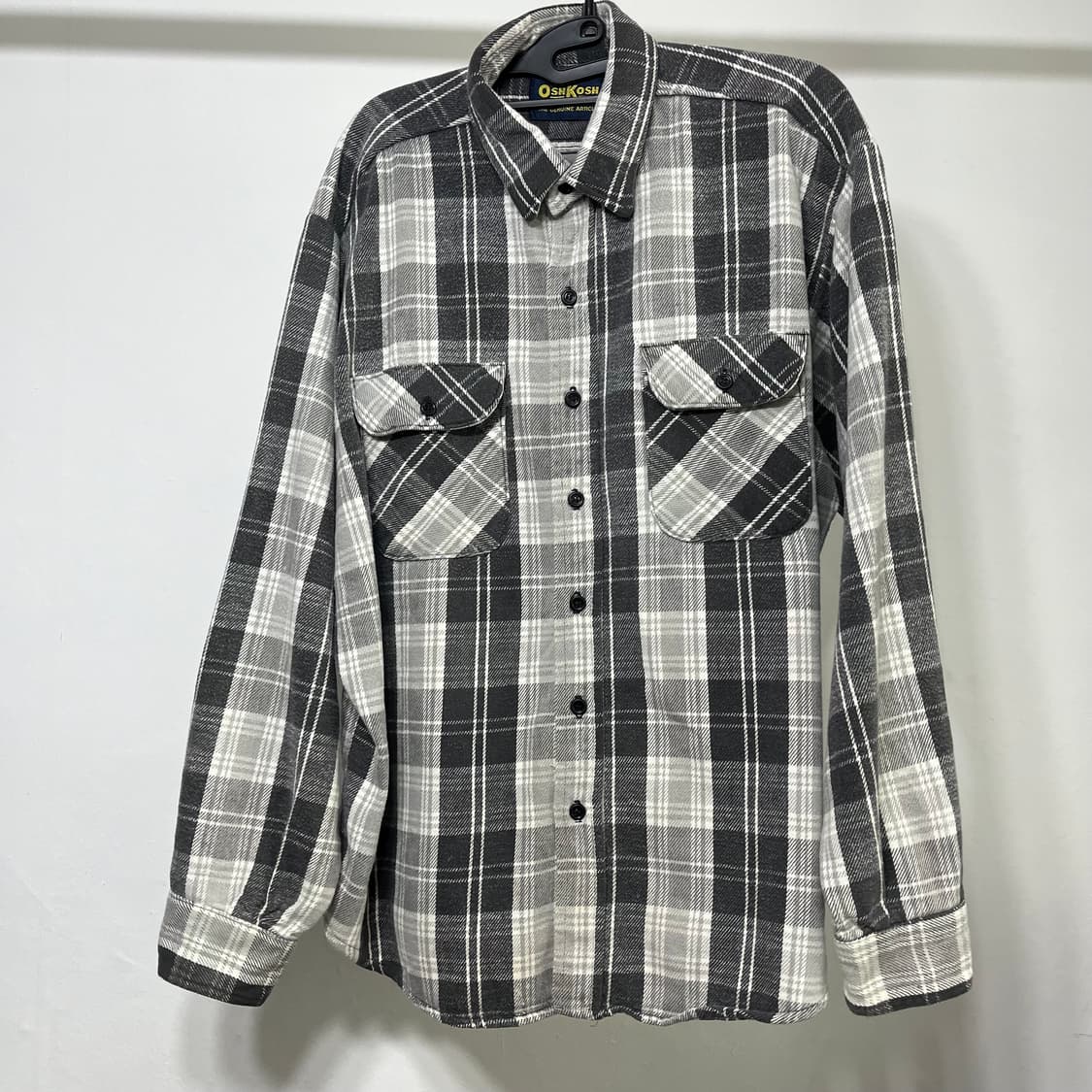 90s OSHKOSH HEAVY COTTON FLANNEL 헤비코튼 플란 상품이미지3