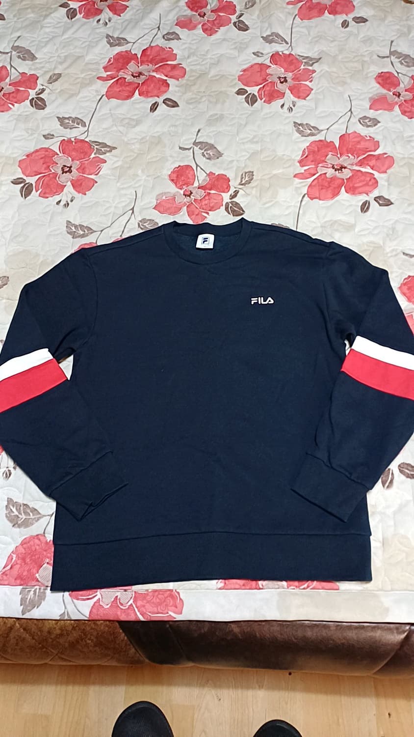 휠라 기모맨투맨 100 가슴55 기장70 상품이미지1