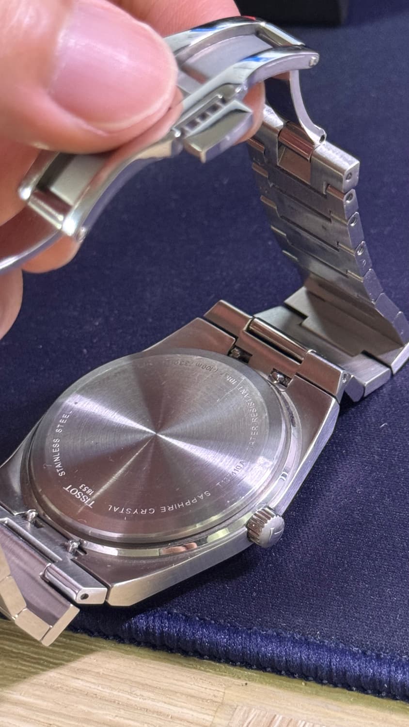 티쏘 prx 40mm 청판 쿼츠 25.03 풀박스 상품이미지4