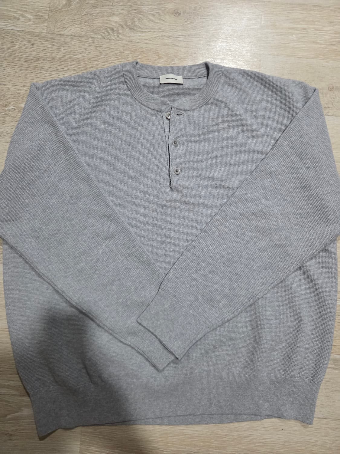 인더로우 헨리넥 니트 상품이미지2