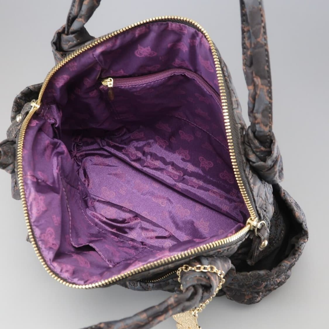 안나수이 나비 나일론 퀼팅 토트백 상품이미지7